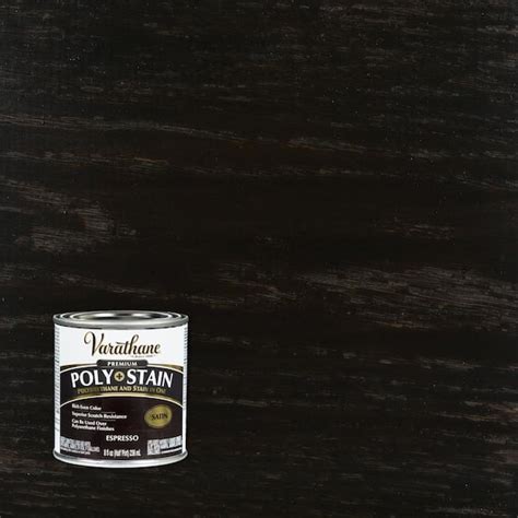 Have A Question About Varathane 8 Oz Espresso Satin Oil Based Interior Stain And Polyurethane