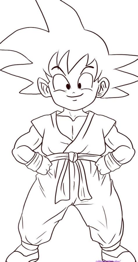 How To Draw A Dragon Ball Z Character