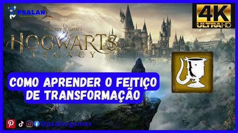 Hogwarts Legacy Como Aprender o Feitiço de Transformação YouTube