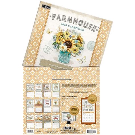 Farmhouse By Chad Barrett 2025 Wall Calendar