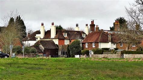 Cluster Of Buildings Around The West End © Ian Cunliffe Geograph