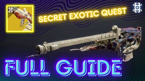 HOW TO GET WICKED IMPLEMENT EASY Secret Exotic Quest Guide D2