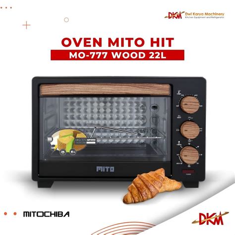 Jual Oven Listrik Mito Mo Hit Kapasitas Liter Hitam Wood