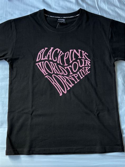 Blackpink Born Pink T Shirt Black Limited Sizes Avail Hobbies And Toys