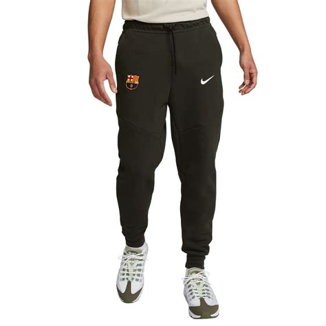 Nike FC Barcelona Tech Fleece Jogger 2023 2024 Donkergroen Wit