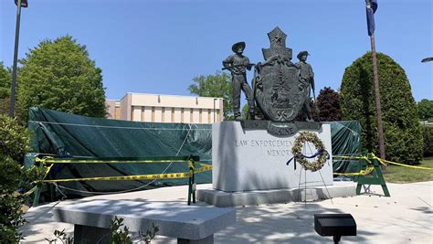 Maine Law Enforcement Officers Memorial Vandalized