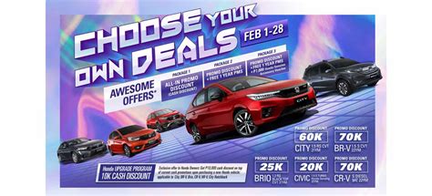 honda cars philippines grab hondas special deals    civic
