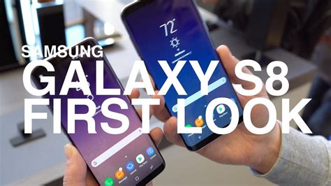 Samsung Galaxy S8 And S8 First Look Youtube