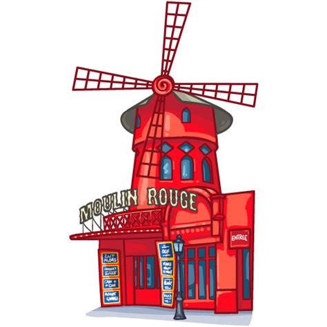 Moulin Rouge Paris transparent PNG - StickPNG