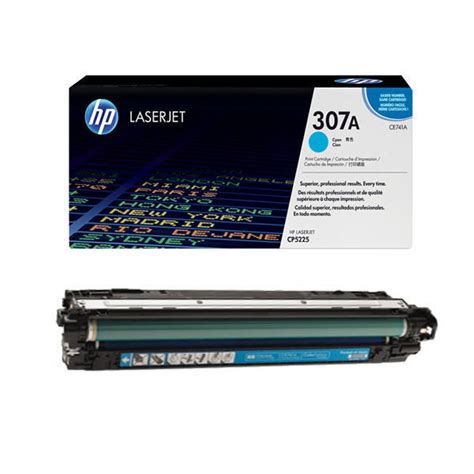 HP 307A Cyan Toner Cartridge CE741A