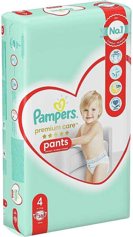 Pampers Couches Culottes Taille 4 9 15kg 58 Pcs Makeup Fr