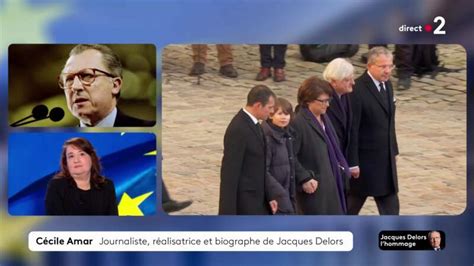 PHOTOS Hommage à Jacques Delors sa fille Martine Aubry soutenue par