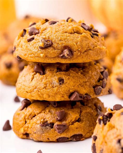 Pumpkin Cookies With Cake Mix