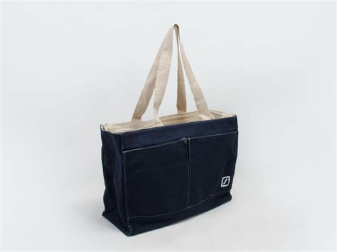 Deep Blue Denim Canvas Bags Newstep