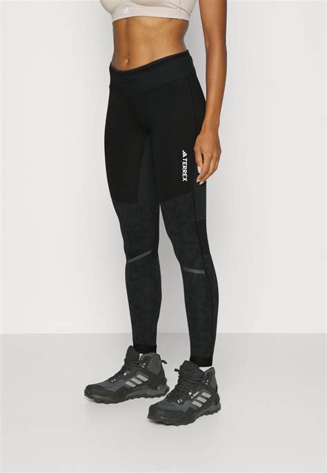 Adidas Performance Leggings Carbonblack Zalandoie