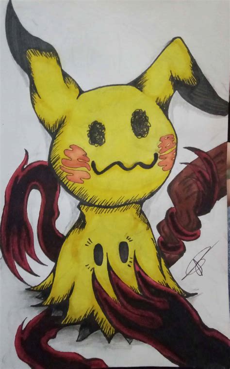 Mimikyu Fanart By Alanthekiller04 On Deviantart