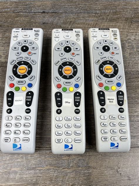 DIRECTV RC66RX Universal Remote Control Lot Of 3 794057451860 EBay