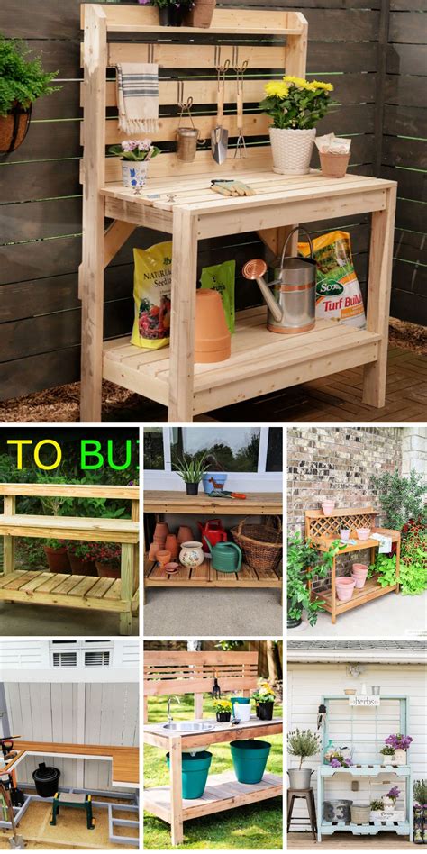 25 Free Potting Bench Plans To Diy