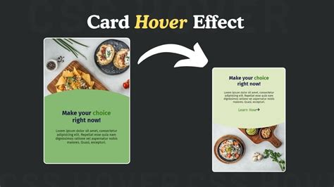 How To Make Simple Card Hover Effect Using HTML CSS Cards Hover