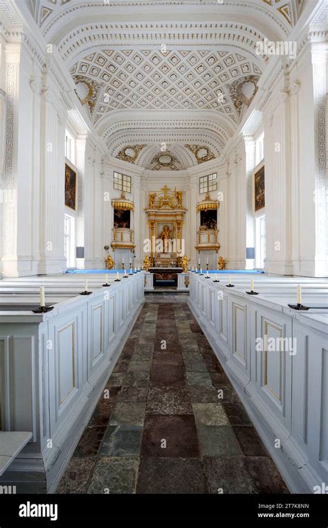 Interior of Ericsberg castle chapel, Södermanland, Sweden Stock Photo - Alamy