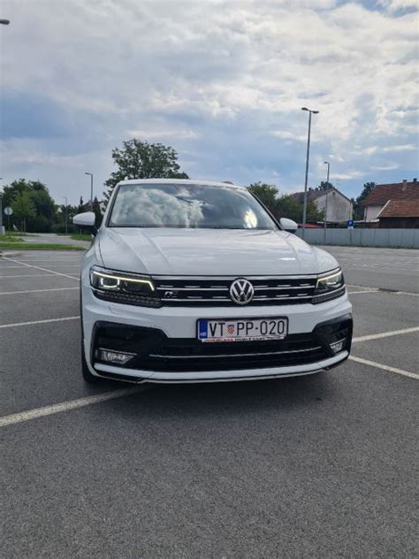 Vw Tiguan Tdi R Line Led Virtual Acc Alu Servisna Top Stanje