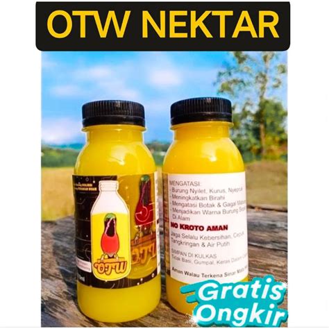 Jual OTW Nektar NECTAR PAKAN MINUMAN BURUNG KOLIBRI DAN PEMAKAN BUAH