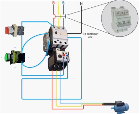 Dol Starter Control Wiring