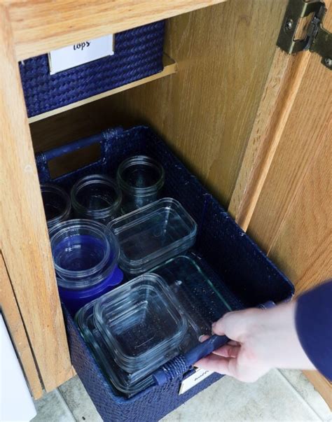 How To Organize Cabinets Above The Refrigerator The Homes I Have Made