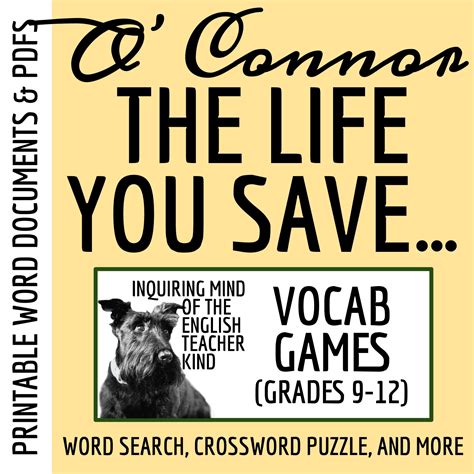 The Life You Save May Be Your Own By Flannery O Connor Vocabulary