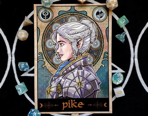 Pike Trickfoot A5 Art Print Critical Role Campaign 1 Vox | Etsy