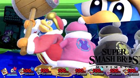 Super Smash Bros Ultimate 8 Player Final Smash King Dedede Youtube