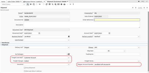 Nf10 Add Customer Account Freightcostrule Idempiere En