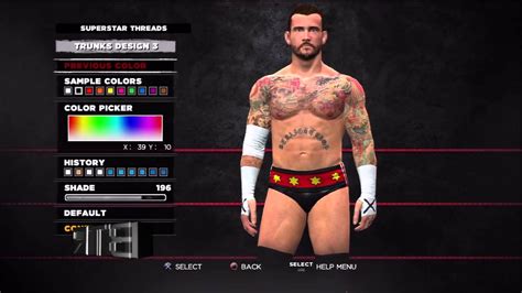 WWE 13 Superstar Threads CM Punk Payback 2013 Attire YouTube