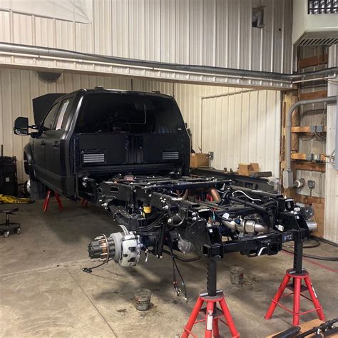Satin Black And Neon Green Ford F 450 Looks Chimeral Will Turn Real