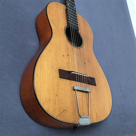 Vintage German Parlor Guitar 60s Reverb