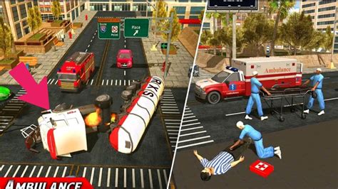 Ambulance City Rescue Emergency Driving Game Youtube