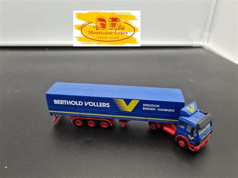 Herpa 166 MB SK Sattelzug Vollers Modellbau Leben Der Modellbau Shop