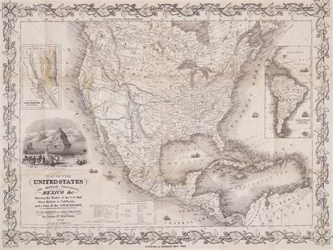 Historical Map America - MapSof.net