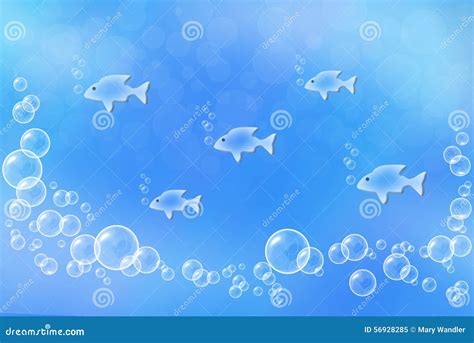 Fish Bubble Cartoon Vector 24244687