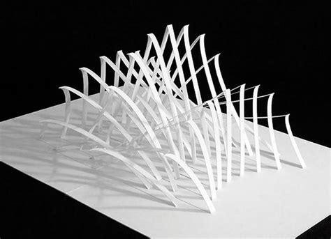 UFUNK Net Paper Sculpture Sculptures Origami Paper Art