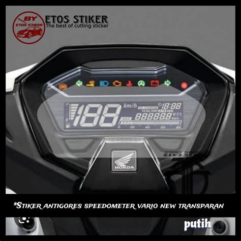 STIKER ANTI GORES SPEEDOMETER VARIO 125 150 160 NEW Stiker Pelindung