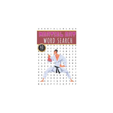 Buy Martial Art Word Search Puzzles With Word Scramble