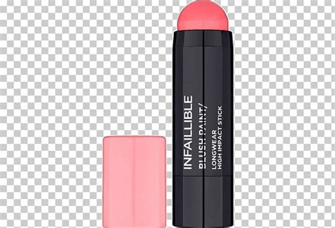 Lipstick Rouge Cosmetics Loreal Paris Infallible Paintsblush Pink Png