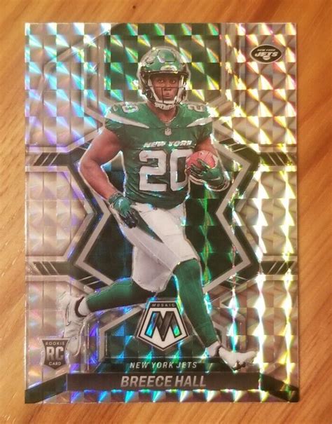 2022 Panini Mosaic Rookies Mosaic Prizm 307 Breece Hall RC For