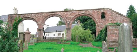 Alyth Church The Surviving Late Medieval North Arcade From The South