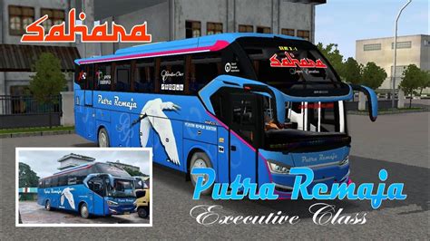 Bussid Livery Putra Remaja A K A Sahara MOD SR2 Gen 3 MN ART YouTube