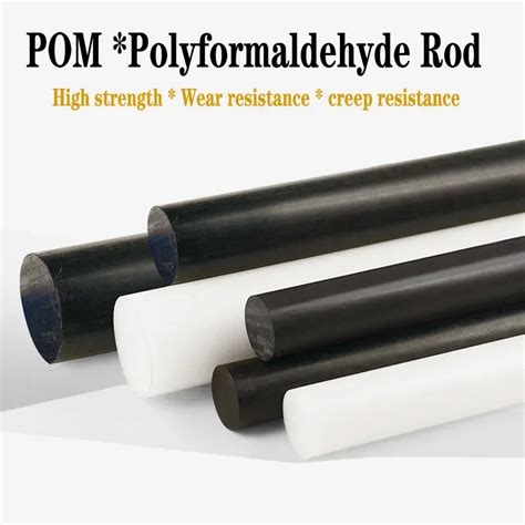 Diameter Mm Pom Rod Wear Resisting Solid Round Plastic Bar