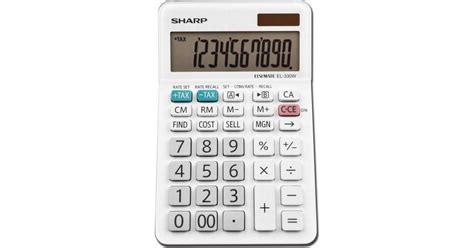 Sharp El Wb Desktop Calculator Digit Lcd Price