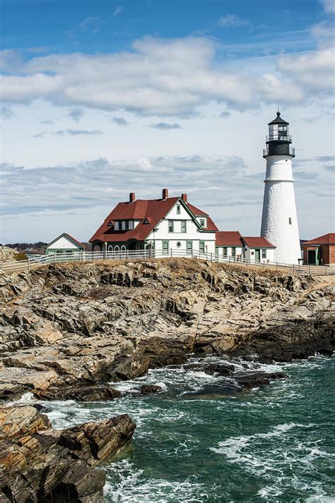 Maine Scene Portland Head Lighthouse by Bdmcintosh