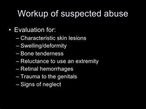 Radiology Of Child Abuse